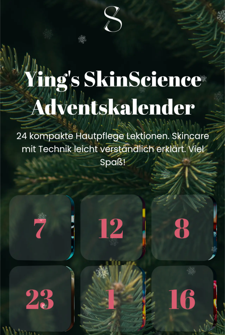 Ying's SkinScience Adventskalender